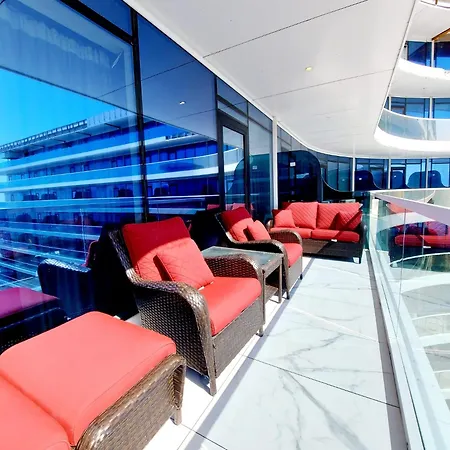 Mamaia Nord Front Sea View White Titanic Si Parcare Privata 아파트