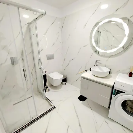 Mamaia Nord Front Sea View White Titanic 公寓