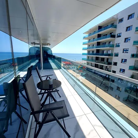 Mamaia Nord Front Sea View White Titanic Si Parcare Privata 那沃达利