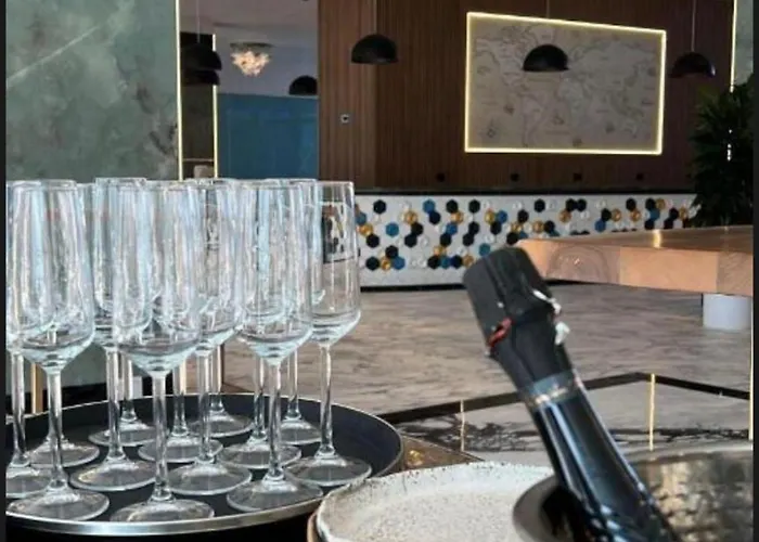 Mamaia Nord Front Sea View White Titanic Lägenhet Năvodari