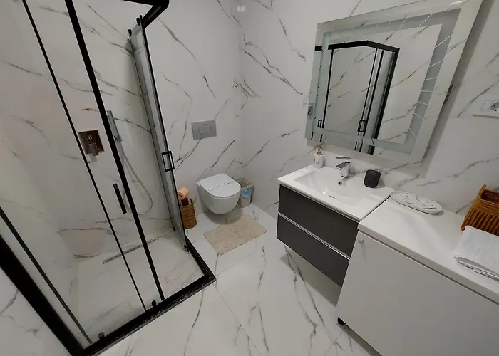 Lägenhet Mamaia Nord Front Sea View White Titanic