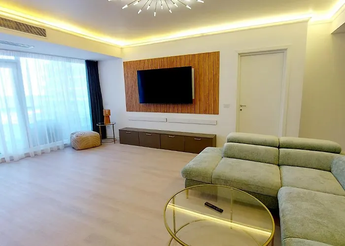 Mamaia Nord Front Sea View White Titanic Lägenhet